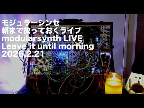 I Left My Modular Synth Alone All Night - Feb 21, 2026. - YouTube