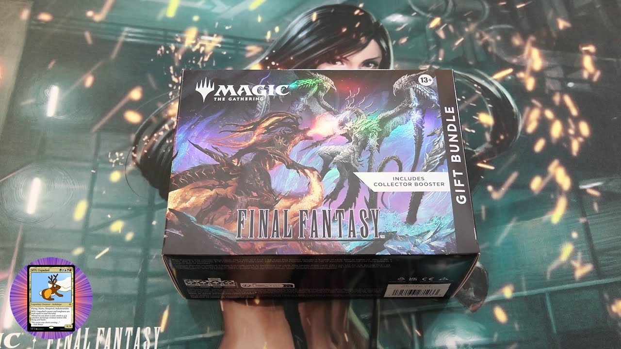 MTG Final Fantasy Gift Bundle Unboxing - YouTube