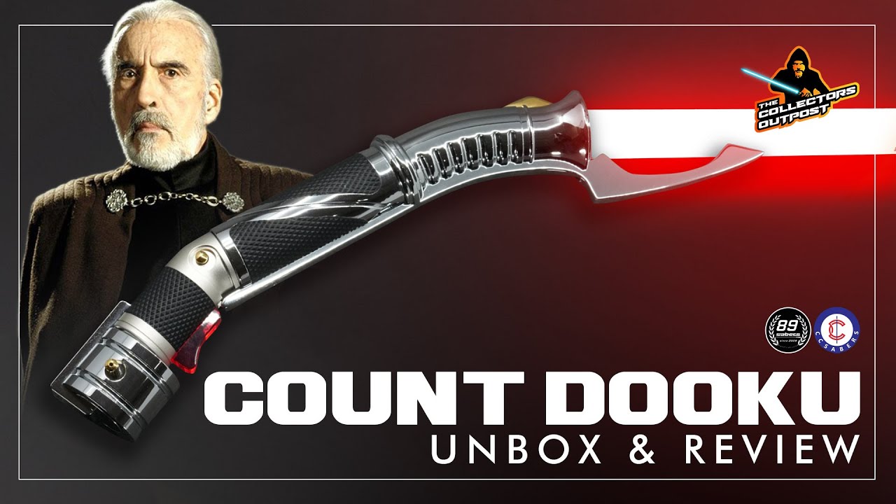 Count Dooku (89sabers) Unbox & Review from CCSabers - YouTube