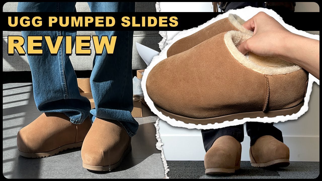 UGG PUMPED SLIDES | Review + Experience! - YouTube