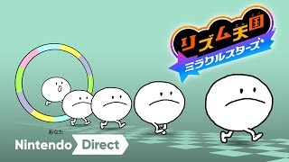 リズム天国 ミラクルスターズ [Nintendo Direct 2025.3.27] - YouTube