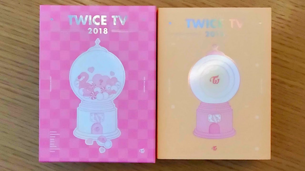 TWICE TV 2018 DVD Box Set Unboxing - YouTube