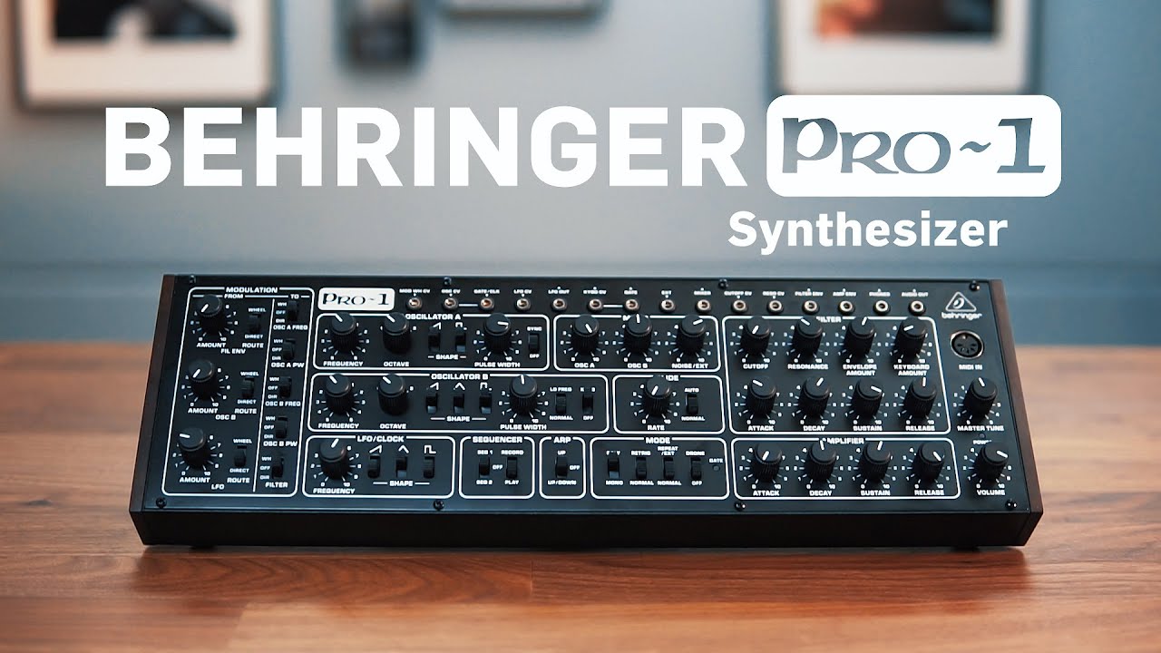 Introducing the PRO-1 Synthesizer - YouTube