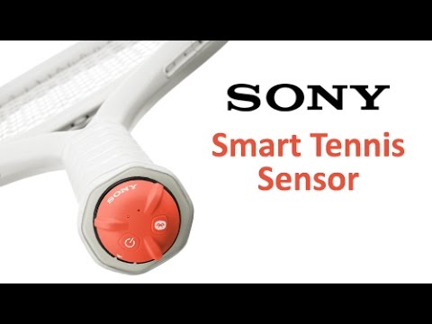 Play Test: Sony Smart Tennis Sensor - YouTube
