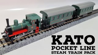 Kato 10-503-1- N scale Pocket Line Steam train pack No.61 (green