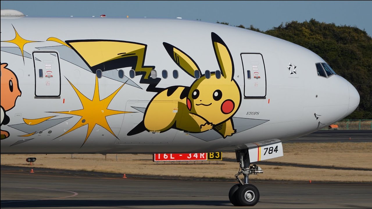 ANA 777-300ER イーブイJET 787-9ポケモンJET ANA 777-300ER イーブイ