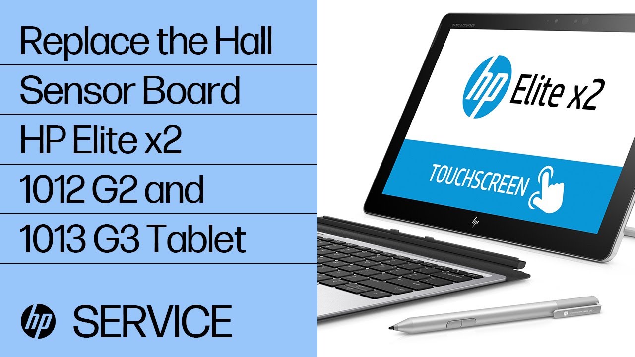 Replace the Hall Sensor Board | HP Elite x2 1012 G2 and 1013 G3