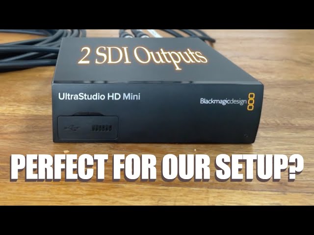 UltraStudio HD miniにTeranex mini Smart Panelを取り付ける - YouTube