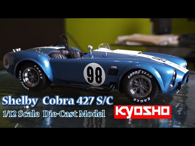 Shelby Cobra 427 Racing | Kyosho 1/12 Die Cast Model | Super