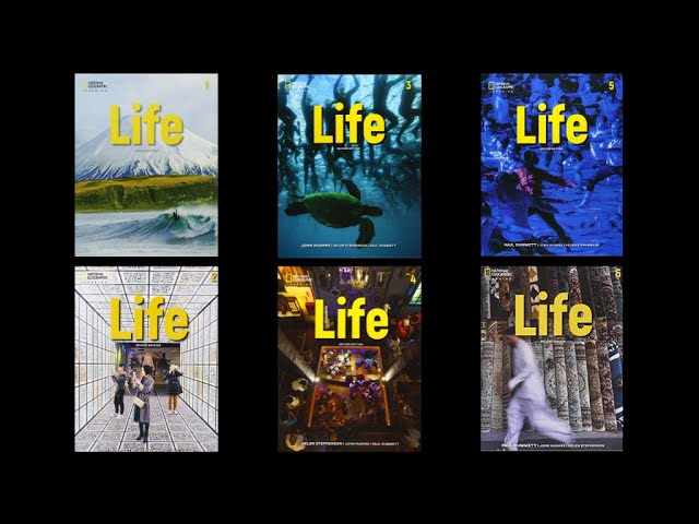 National geographic learning life 1-6未使用 Life 6 Student Book