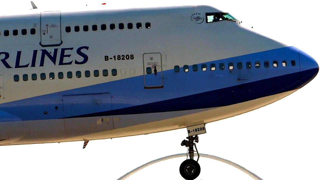 China Airlines 747-400 50th Anniversary Livery - YouTube