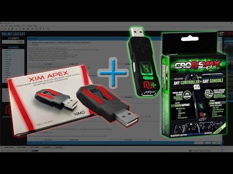 How to use Xim Apex with CronusMAX PLUS on Xbox ONE Console - YouTube