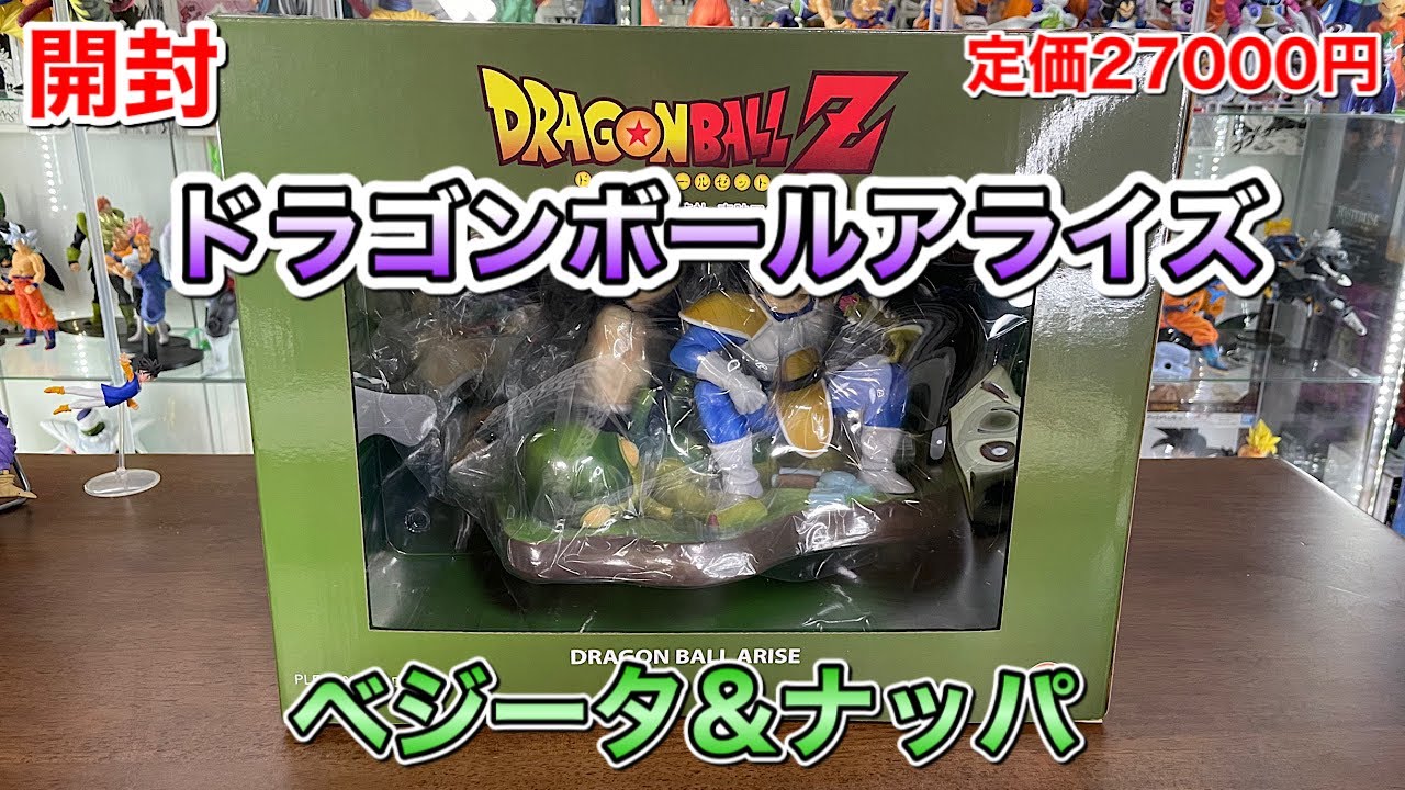Dragon Ball Arise Figures, First Edition Vegeta & Nappa, Unboxing