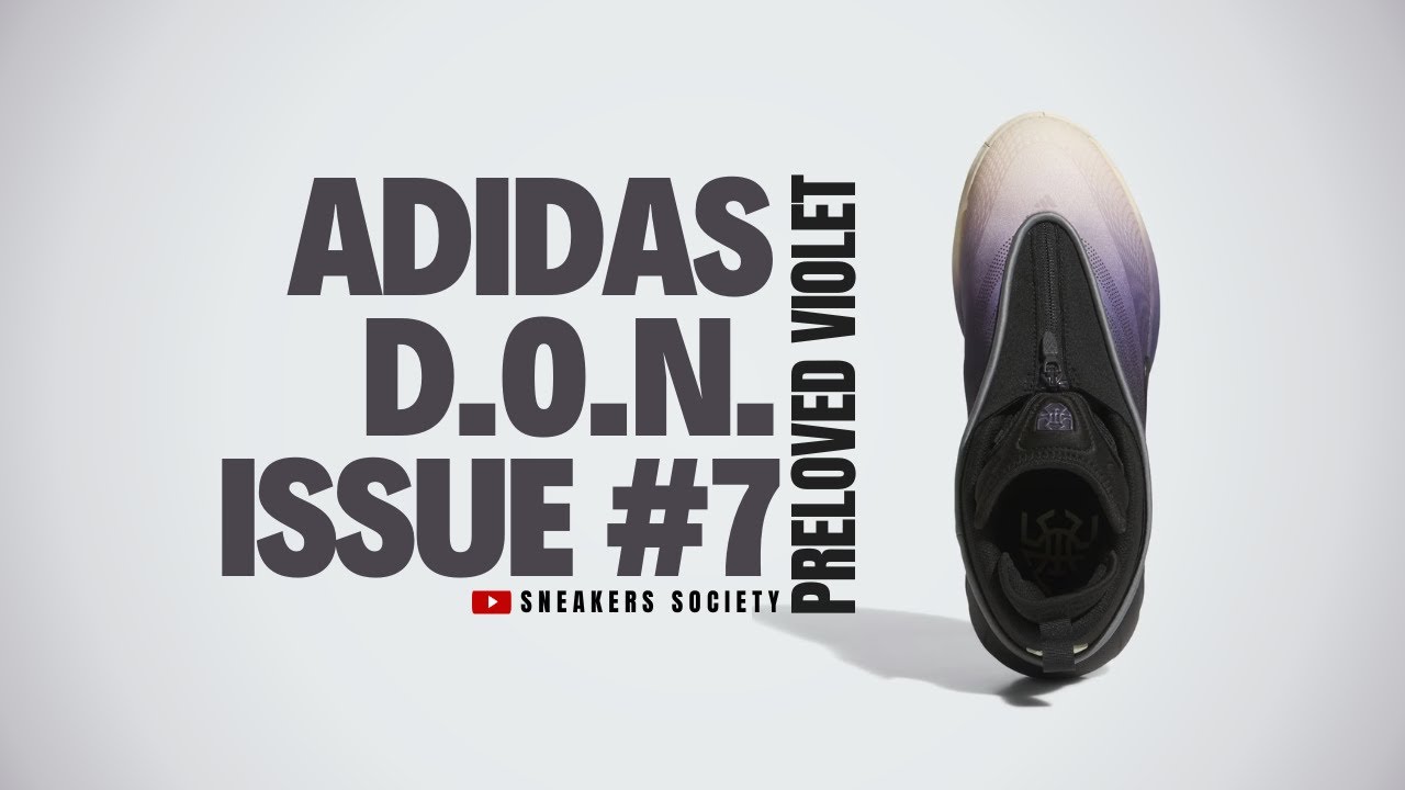 PRELOVED VIOLET 2025 Adidas D.O.N. Issue #7 | DETAILED LOOK +