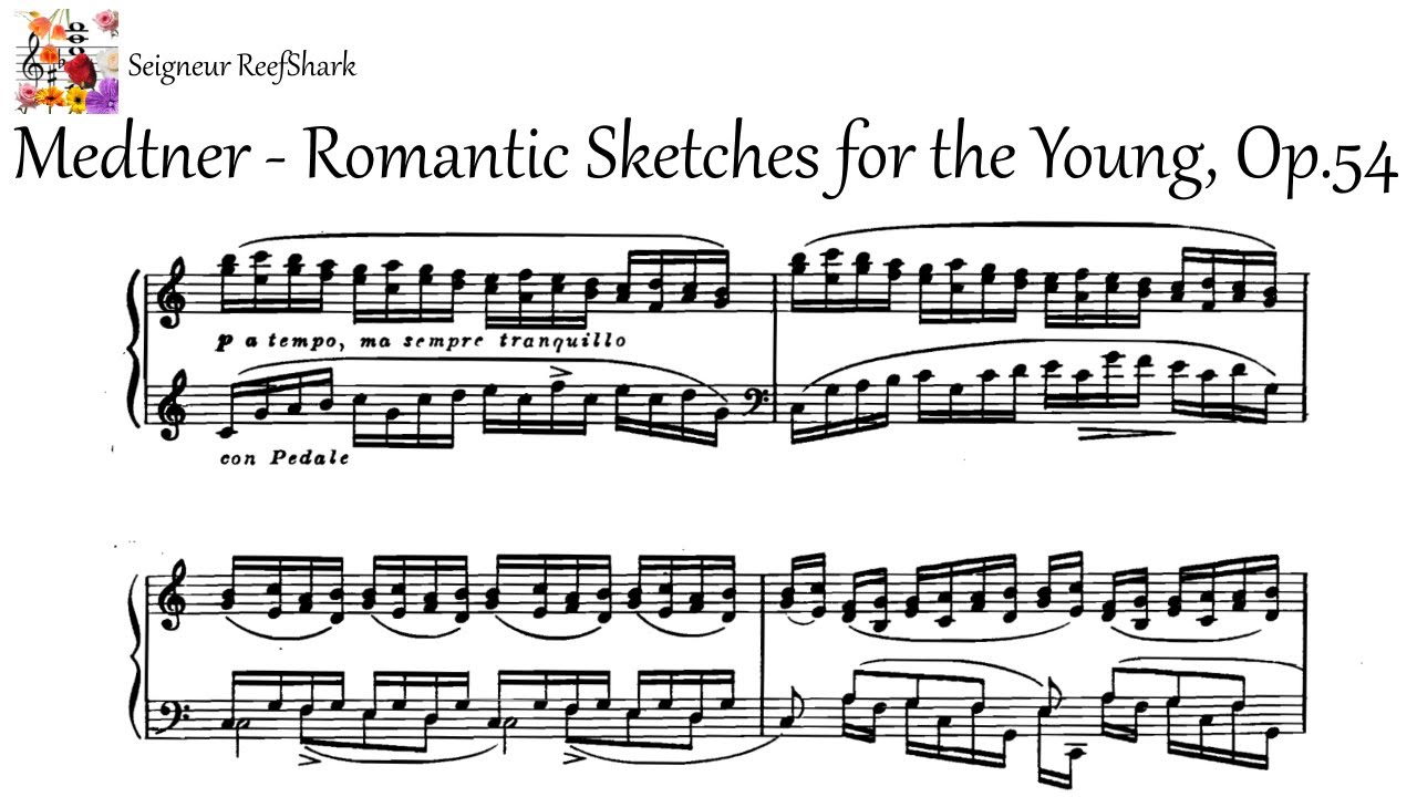 Medtner - 2 Pieces for 2 Pianos, Op. 58 (Bakhchiev, Sorokina