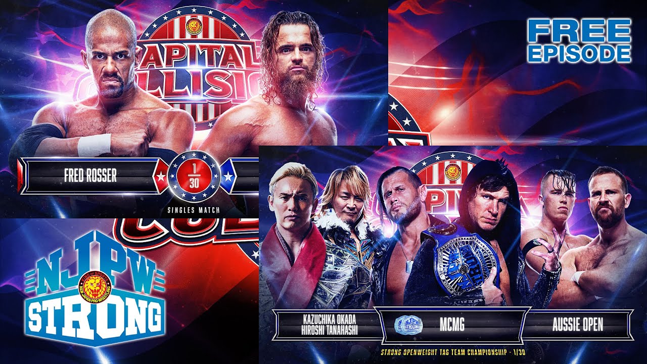 過去大会フル公開】NJPW STRONG / Capital Collision – Night 4 - YouTube