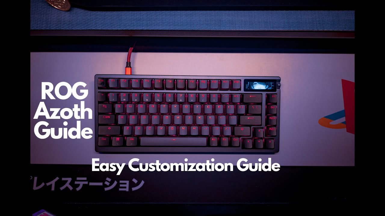 ROG Azoth | Disassembly Tutorial Video| ROG - YouTube