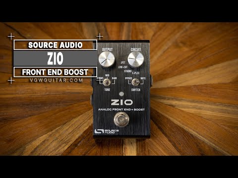 Source Audio Zio Front End + Boost - VGW - YouTube