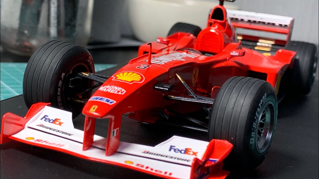 タミヤ フェラーリ F1 2000作ってみた TAMIYA 1/20 Ferrari F1 2000