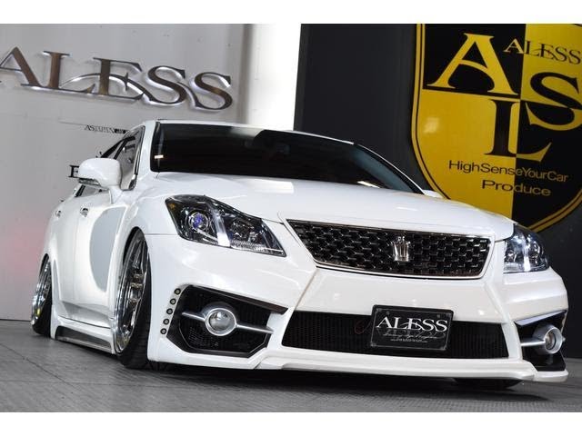 200系クラウンアスリートG後期 287万円 ジョブデザインフルエアロ