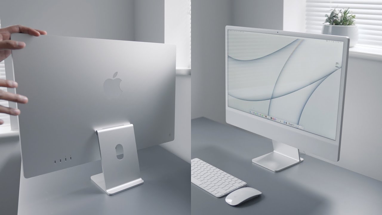 iMac M1 (2021) シルバー Refurbished 24-inch iMac Apple M1 Chip