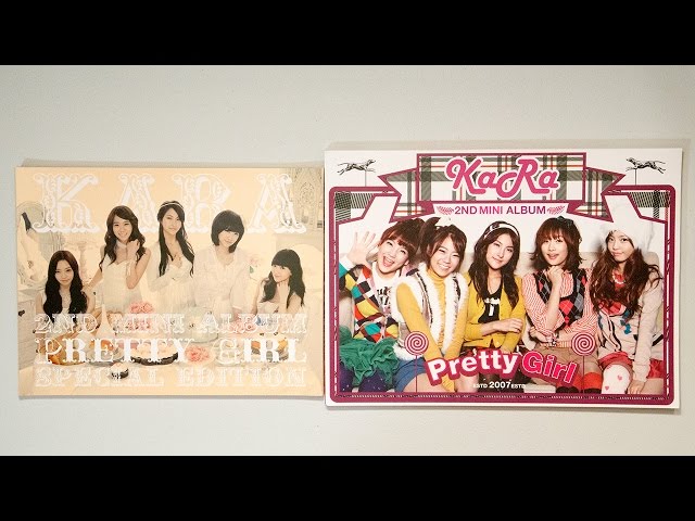 Unboxing | Kara 2nd Mini Album - Pretty Girl (Normal + Special