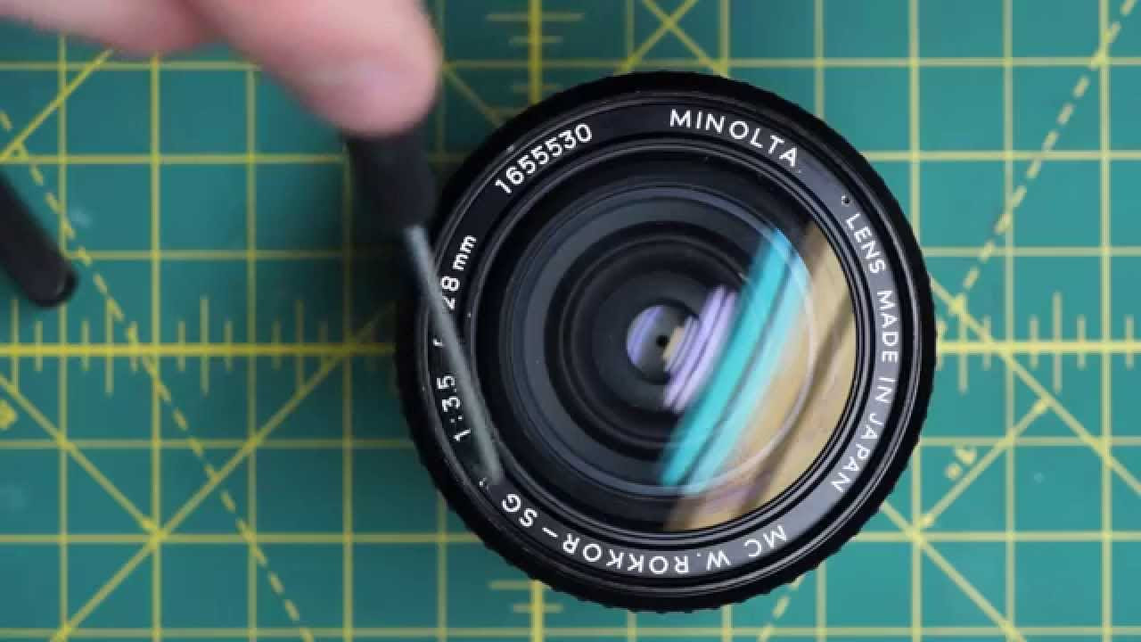 Minolta MC W. Rokkor-SG 28mm f3.5 Disassembly - YouTube