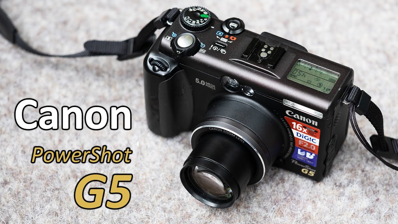 Canon G5 - Advanced Digicam from 2003 with a Great Lens! - YouTube