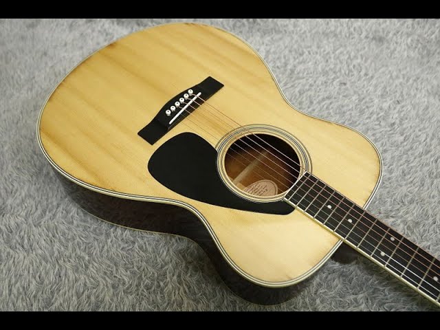 YAMAHA FG-202D Orange Label model High quality Acoustic Guitar