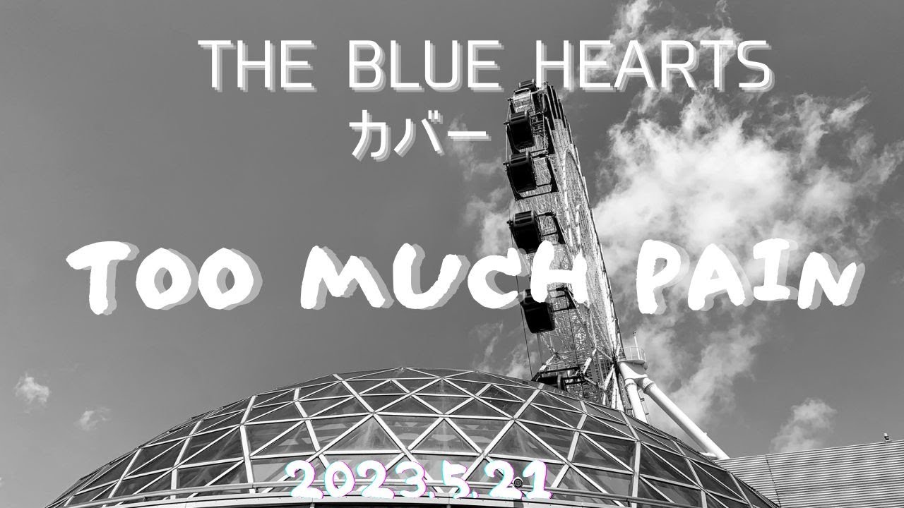 TOO MUCH PAIN #THE BLUE HEARTSカバー - YouTube