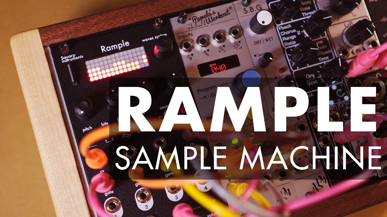 Squarp Rample: a deep 4-Voice Sample Machine - YouTube