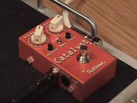 Fulltone CATALYST guitar effects pedal demo with Gibson Les Paul