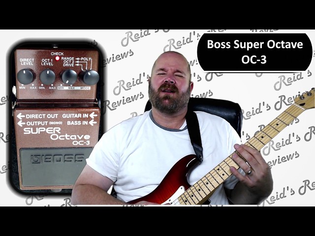 Surprise Distortion! Boss Super Octave OC-3 OC3 Octaver Guitar