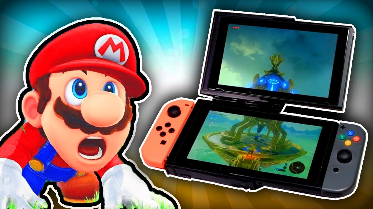 This accessory turns your Switch into a Nintendo DS - YouTube