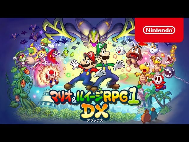 マリオ&ルイージRPG1 DX 紹介映像 - YouTube