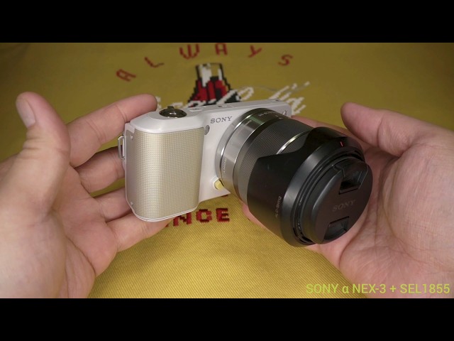 SONY α NEX-3 + SEL1855 - YouTube