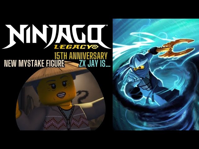 Ninjago Legacy 15th Anniversary ZX Jay Is… New Mystake Figure