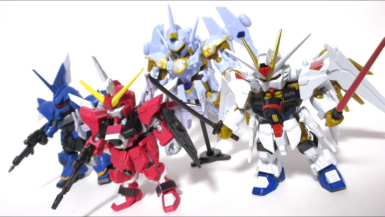 MOBILITY JOINT GUNDAM VOL.8 全種 サクッと紹介 - YouTube