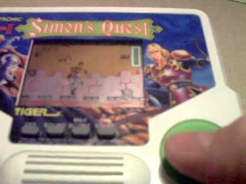Castlevania 2 - Simon's Quest Tiger LCD Game - YouTube