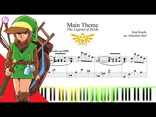 Main Theme | The Legend of Zelda Piano cover - YouTube