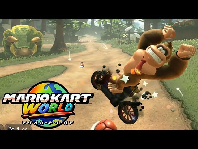バナンザが楽しみなドンキーコングカート【マリオカート ワールド