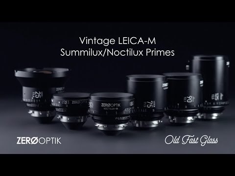 Old Fast Glass Zero Optik Vintage Leica M Summilux / Noctilux Lens