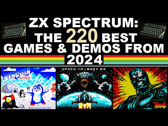 ZX Spectrum: The BEST GAMES & DEMOS from 2024 - YouTube