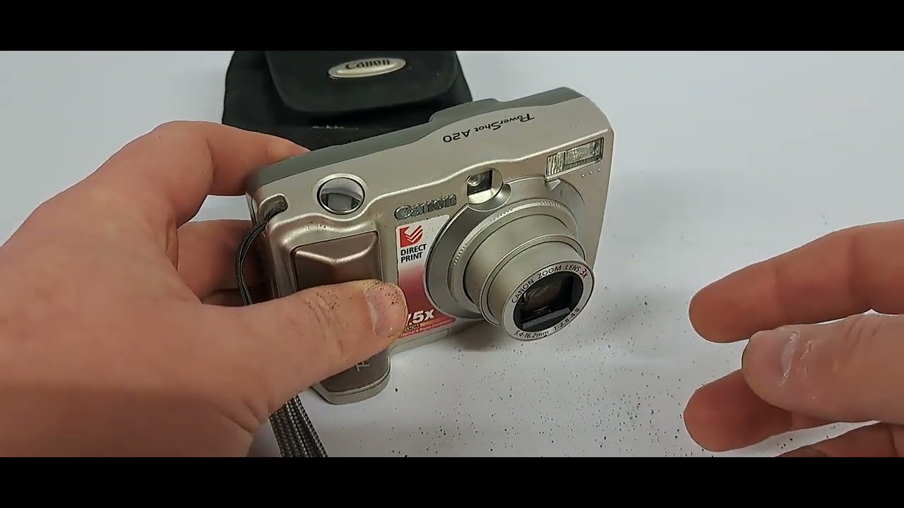 2001 Canon PowerShot A20 Digital Camera Full Test with Pictures