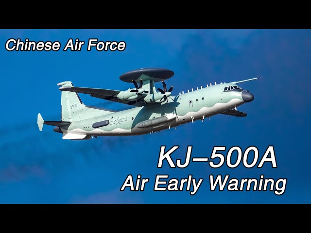 Chinese Air Force KJ-500A Air Early Warning 中國空軍空警500A新型