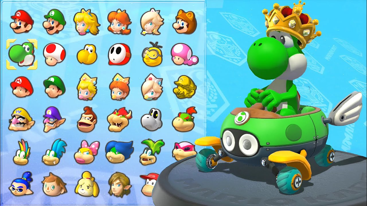 マリオカート8 デラックス】ヨッシー（キング）ドライビング