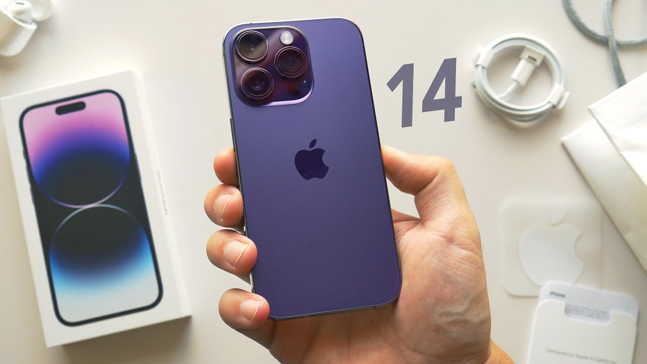 iPhone 14 Pro Unboxing, Hands On & First Impressions! (Deep Purple