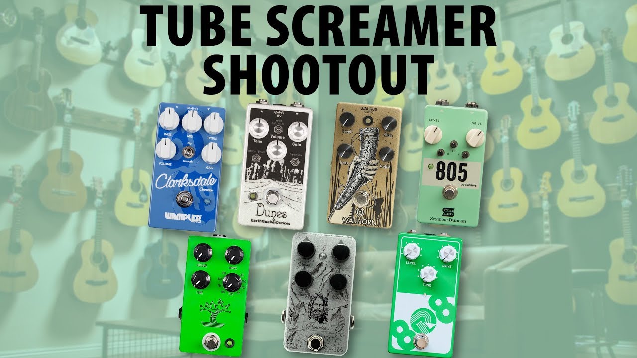 Boo Instruments OD/TS Overdrive Pedal Demo - Tube Screamer TS808