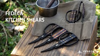 FEDECA キッチンハサミ 名栗ブラック 13,200円
