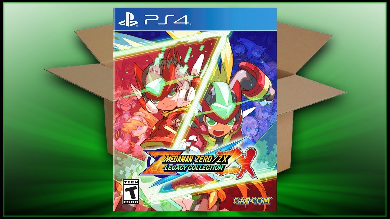 Mega Man Zero/ZX Legacy Collection [PS4] (Unboxing/Breakdown/Demo